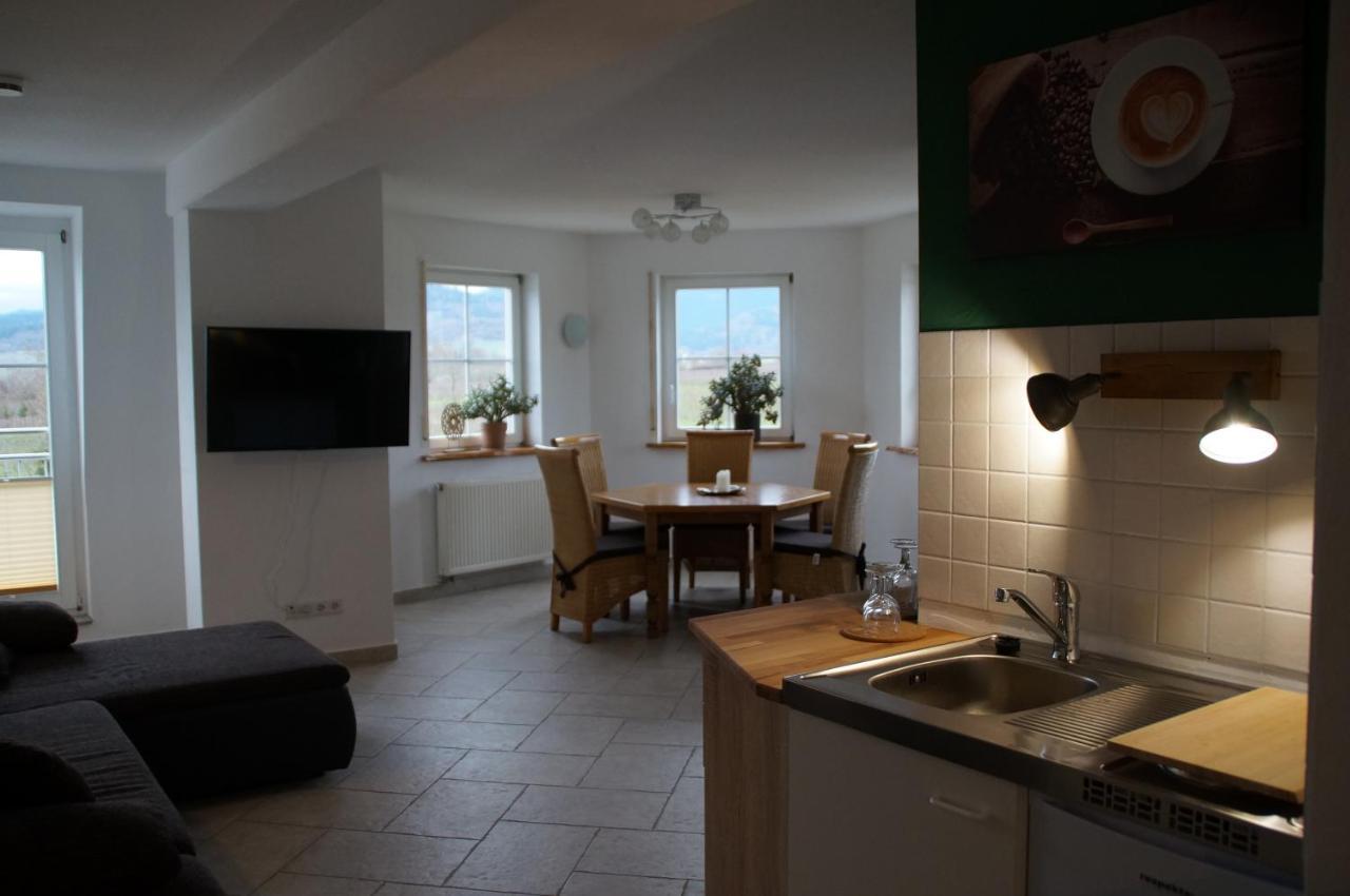 Ferienwohnung Castellberg 海特斯海姆 外观 照片